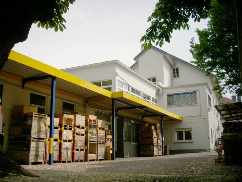 Betriebsgelände der Helmholz & Pauli GmbH in Frankfurt am Main